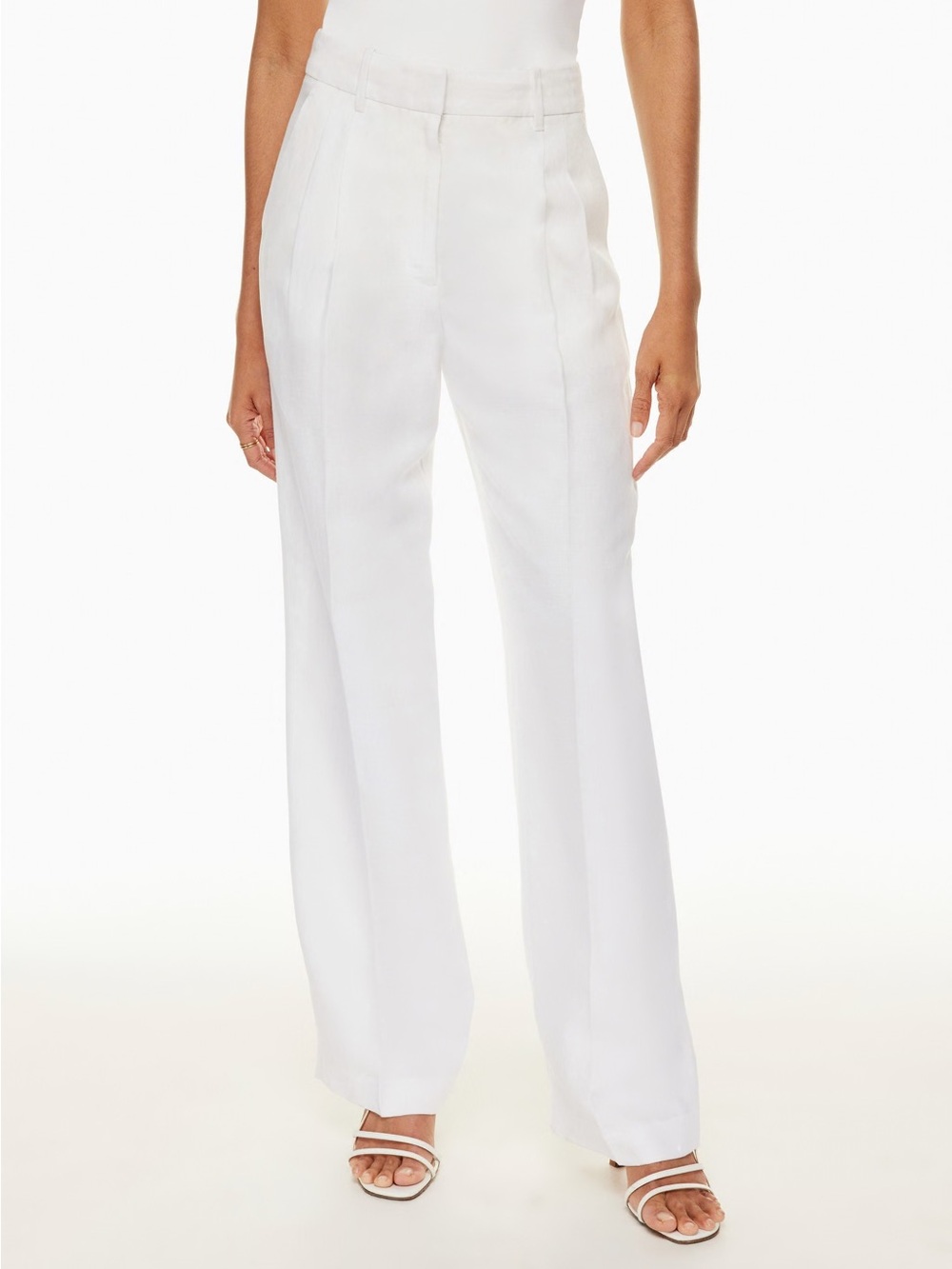 Aritzia Effortless Linen Trousers